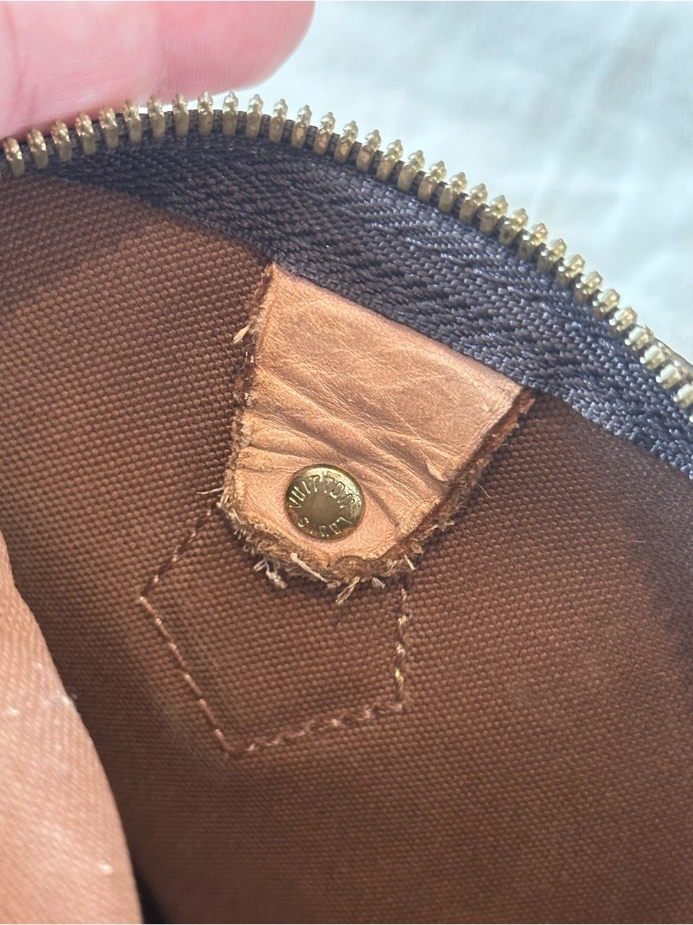 Louis Vuitton Brown Monogram Speedy Bandouliere 25 - Picture 11 of 16